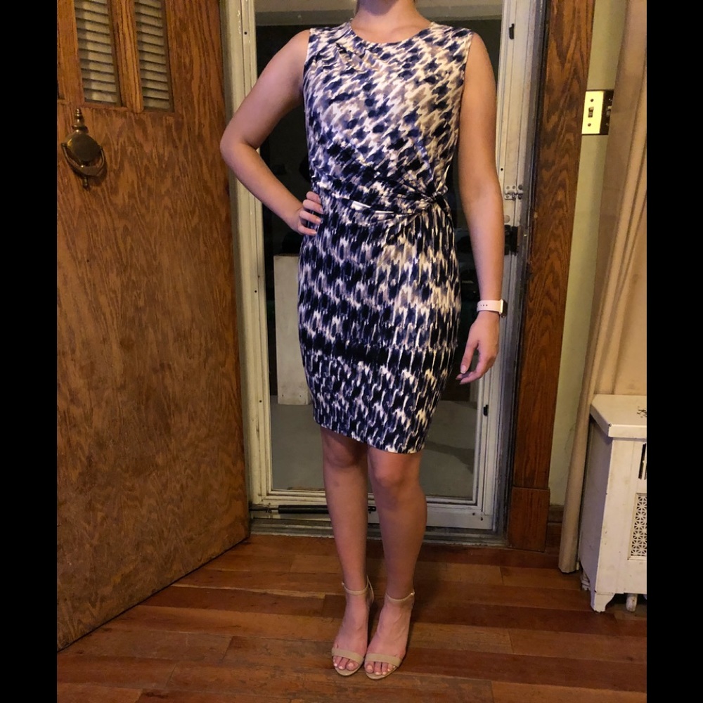 NIC+ZOE stretch knit knot dress. NWT - Picture 1 of 7